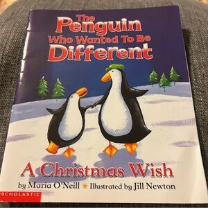 🌼 🎄📚Christmas Book The Penguin Who Wanted to be Different A Christmas Wish